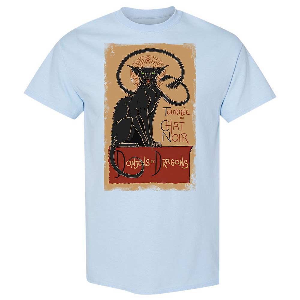 Tournee Du Chat Noir Classic Unisex T-Shirt - Light Blue - 20
