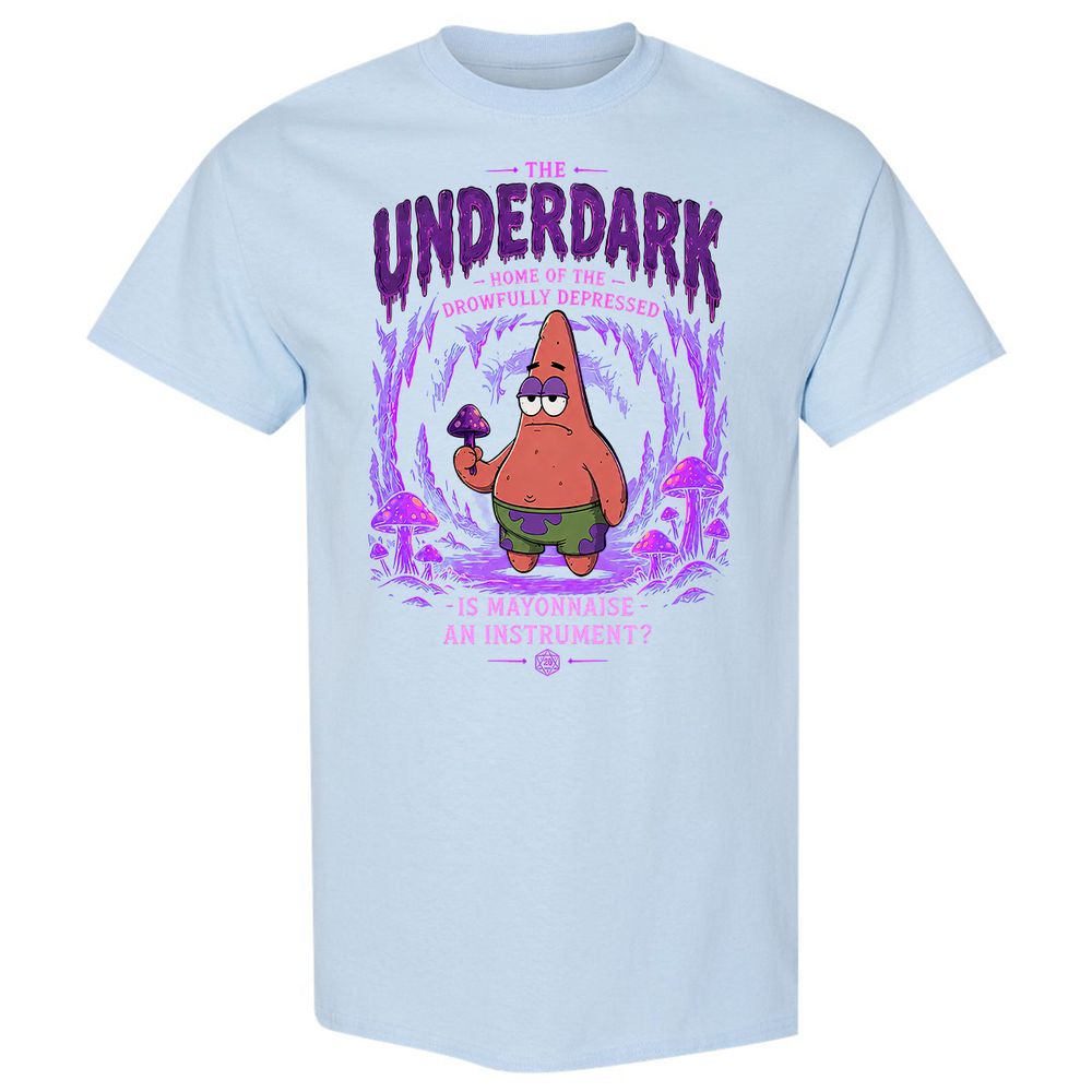The Underdark Classic Unisex T-Shirt - Light Blue - 20