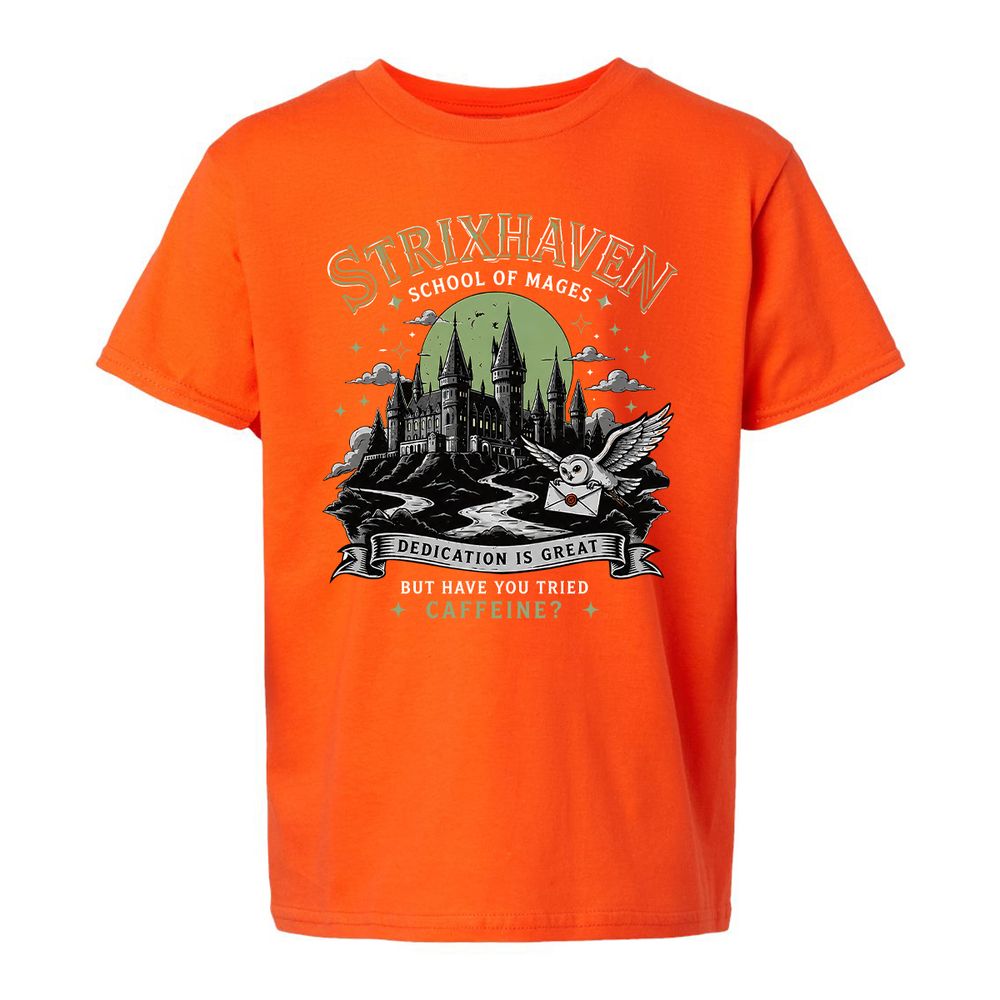 Strixhaven - School Of Mages Kids T-Shirt - Orange - 20
