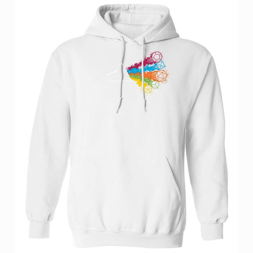 Dark Side Of The Dices Classic Unisex Hoodie - White - 20