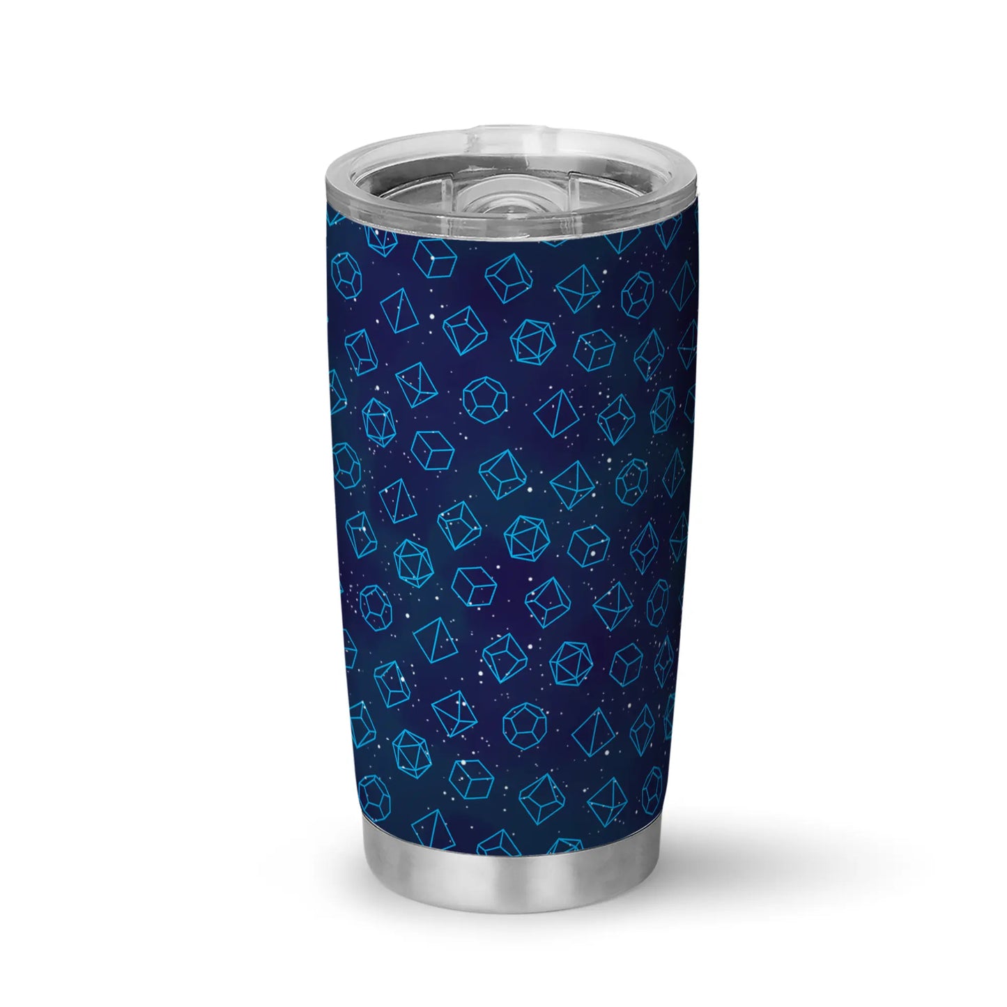 Blue Dice Set Tumbler