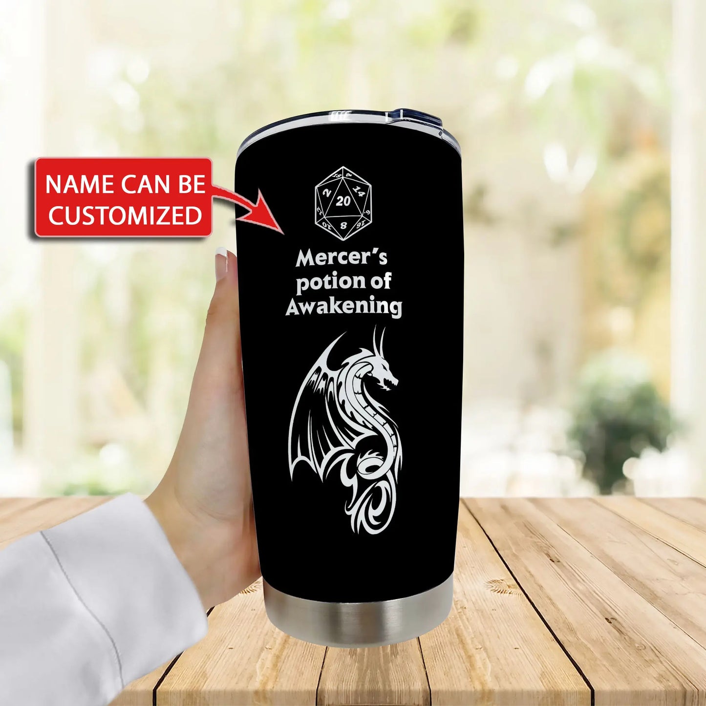 Customized Potion of Awakening Tumbler