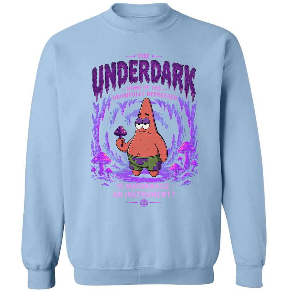 The Underdark Classic Unisex Sweatshirt - Light Blue - 21