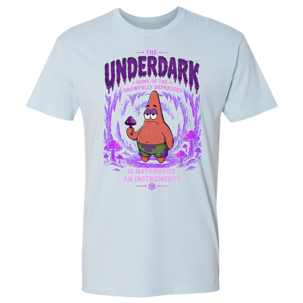 The Underdark Premium Unisex T-Shirt - Light Blue - 21