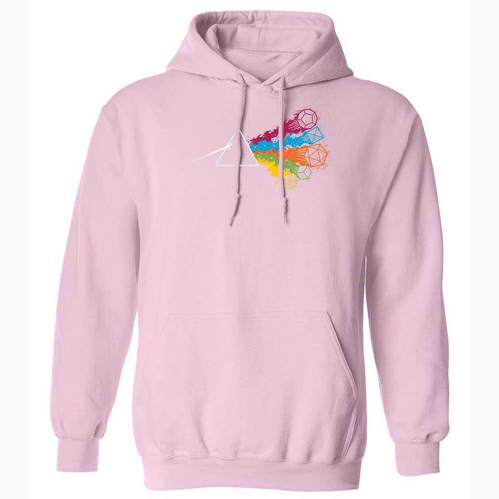 Dark Side Of The Dices Classic Unisex Hoodie - Light Pink - 21