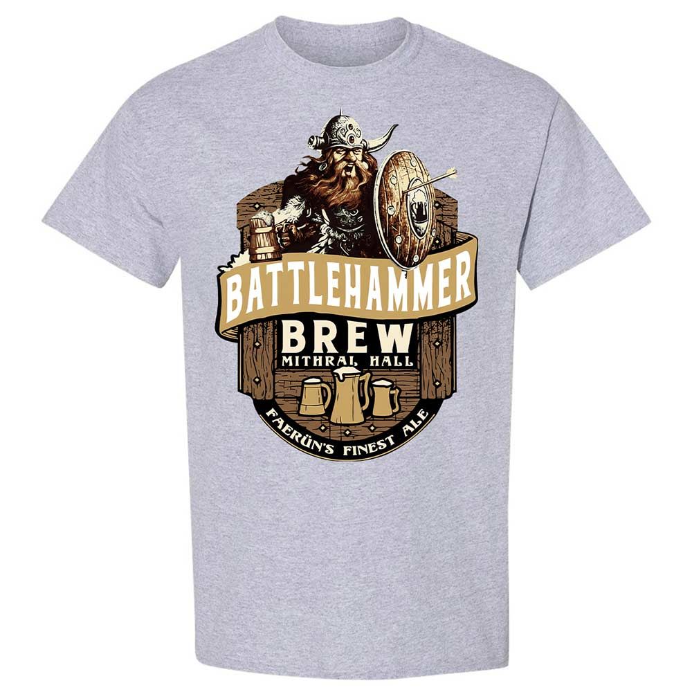 Battlehammer Brew Classic Unisex T-Shirt - Sport Grey - 21