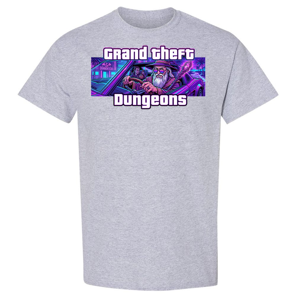 Grand Theft Dungeons Miami - Sport Grey - 21
