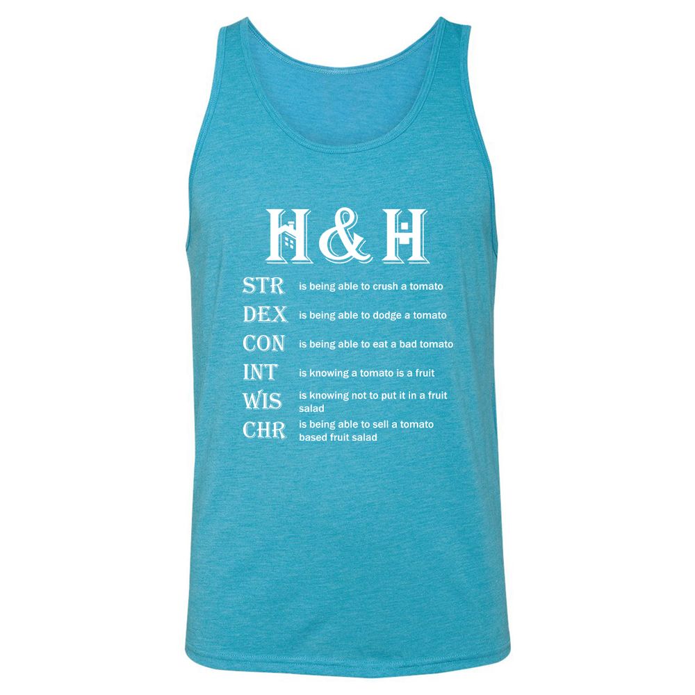 H&H - House and Humans Tomato Stat - Aqua Triblend - 3
