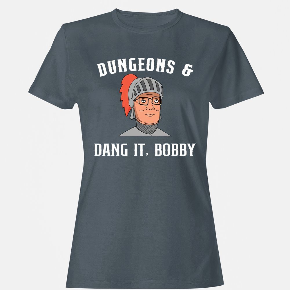 Dang It Bobby Women's T-Shirt - Charcoal - 3