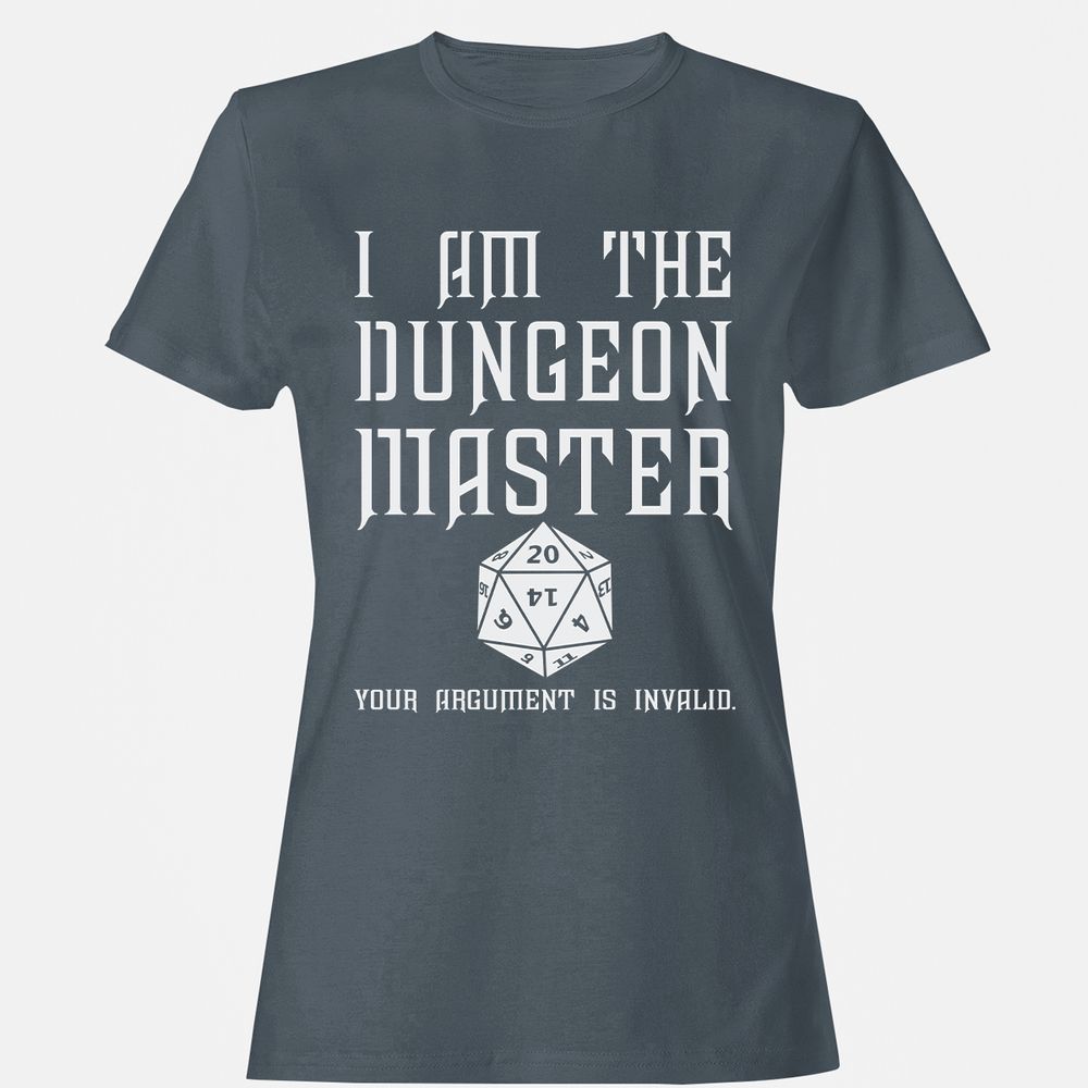 I Am The Dungeon Master - Charcoal - 3