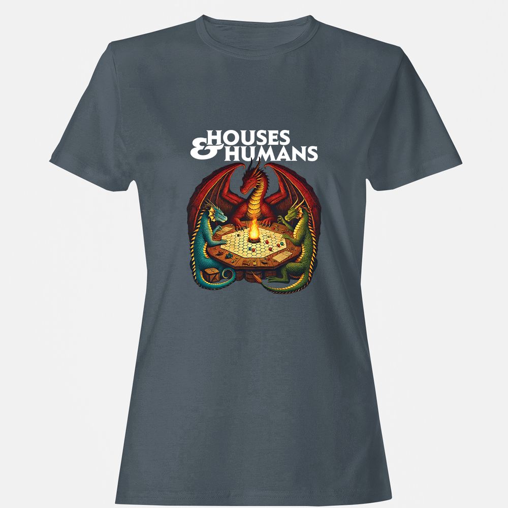Houses & Humans Women's T-Shirt - Charcoal - 3