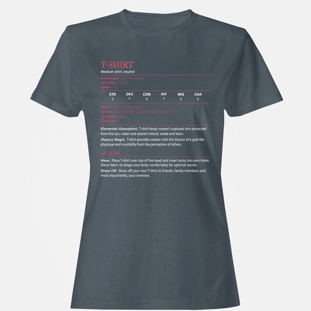 T-Shirt Women's T-Shirt - Charcoal - 3