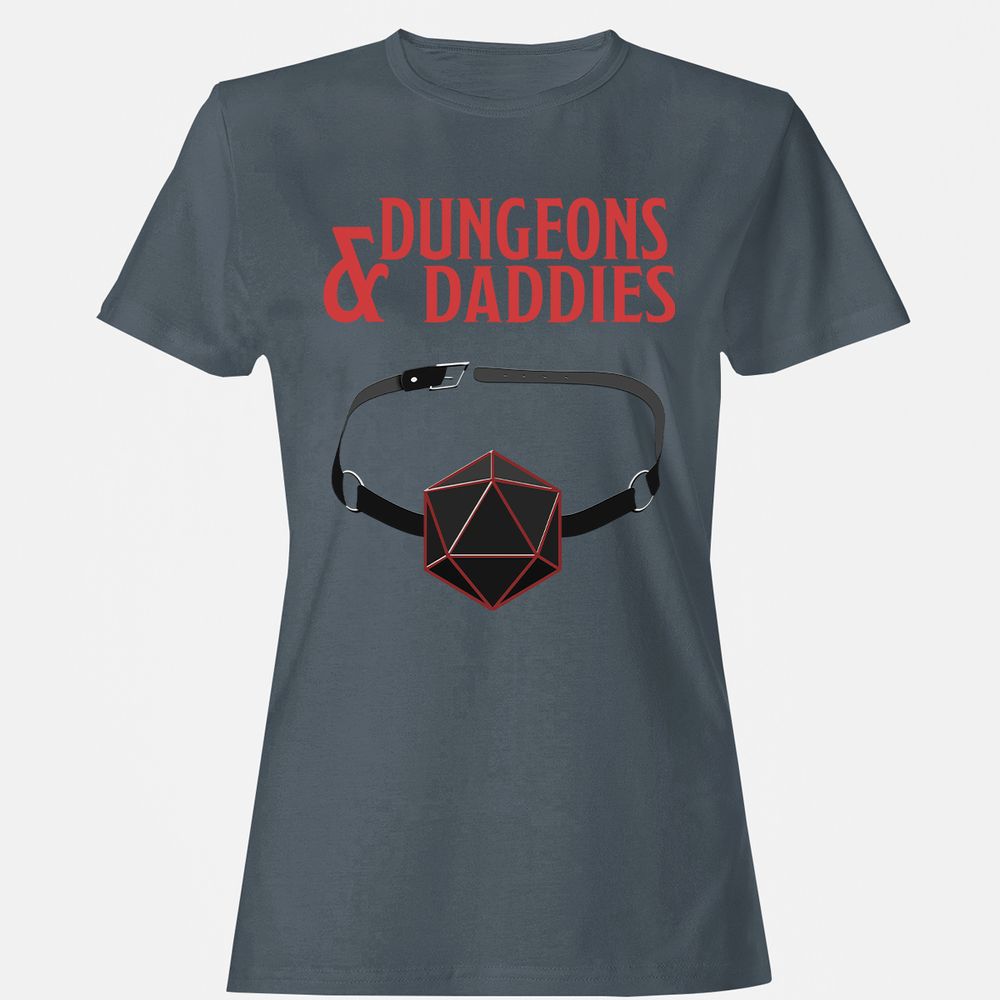 Dungeons And Daddies Women's T-Shirt - Charcoal - 3