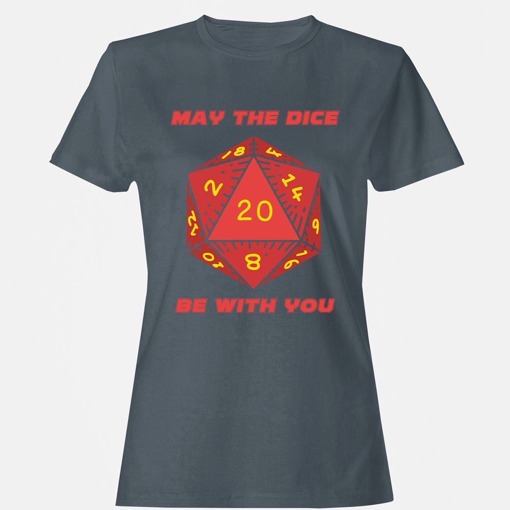May the Dice Be With You - Charcoal - 3