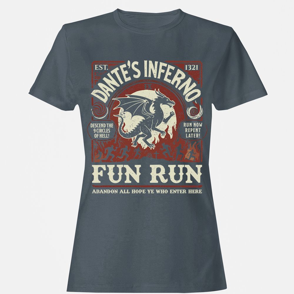 Dante’s Inferno Fun Run – Faerun Fantasy - Charcoal - 3