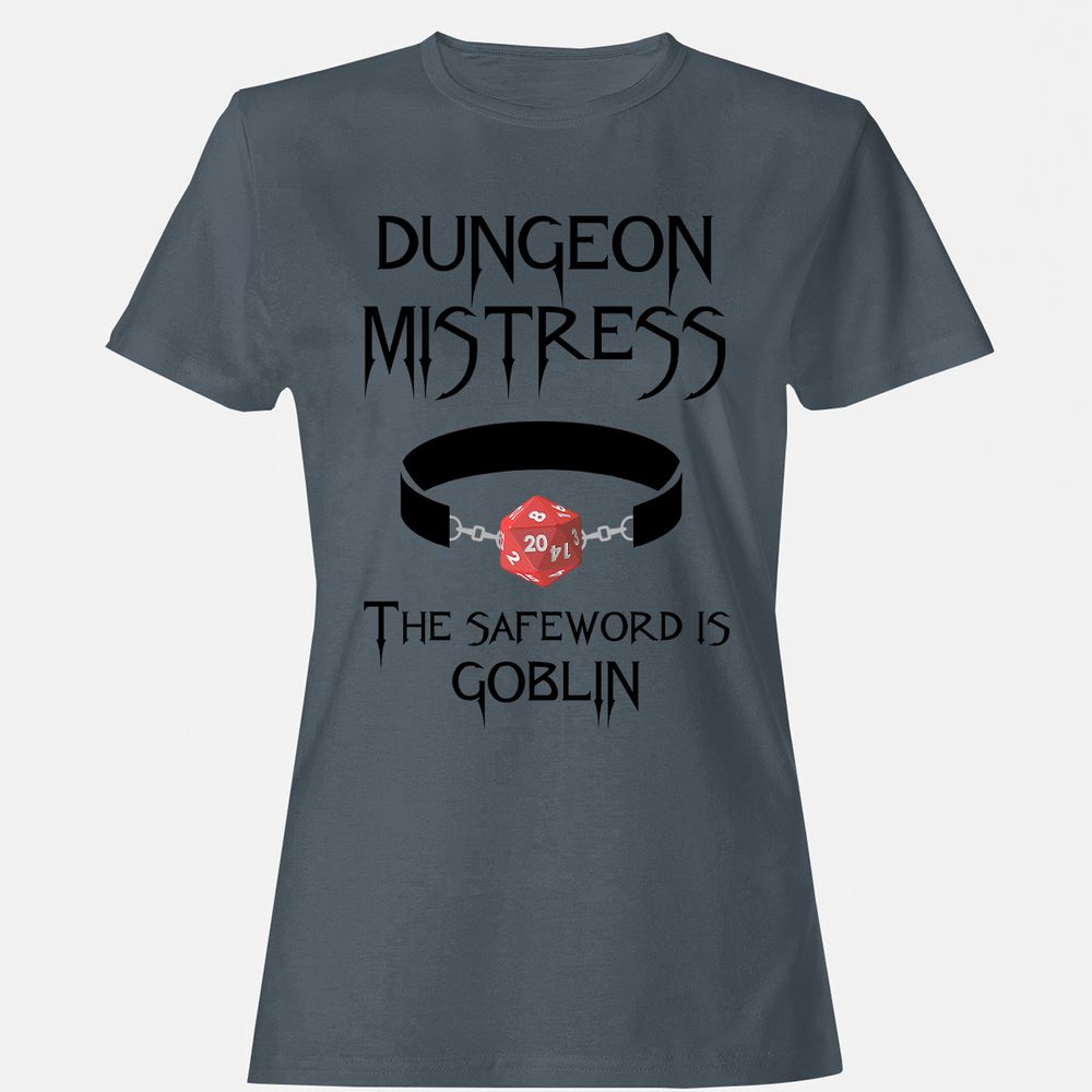 Dungeon Mistress Women's T-Shirt - Charcoal - 3