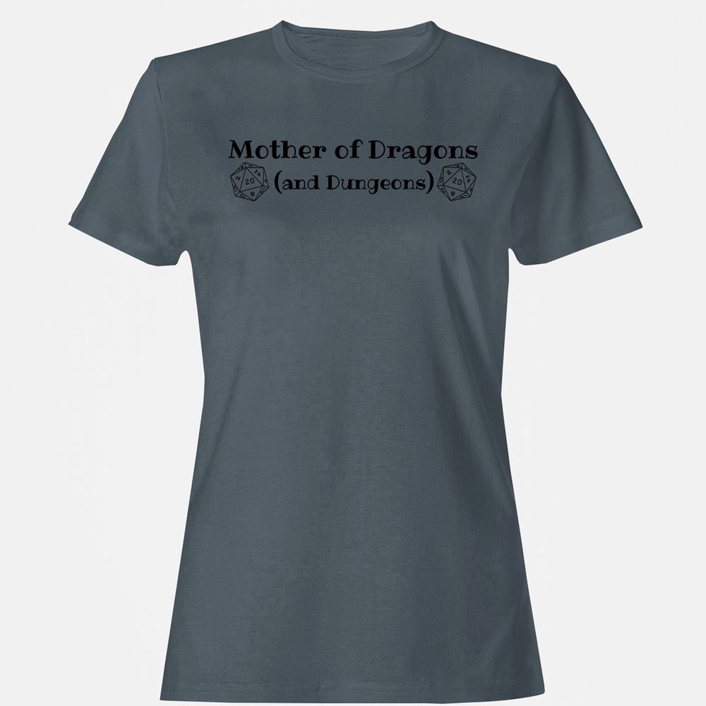 Mother Of Dragons Women's T-Shirt - Charcoal - 3