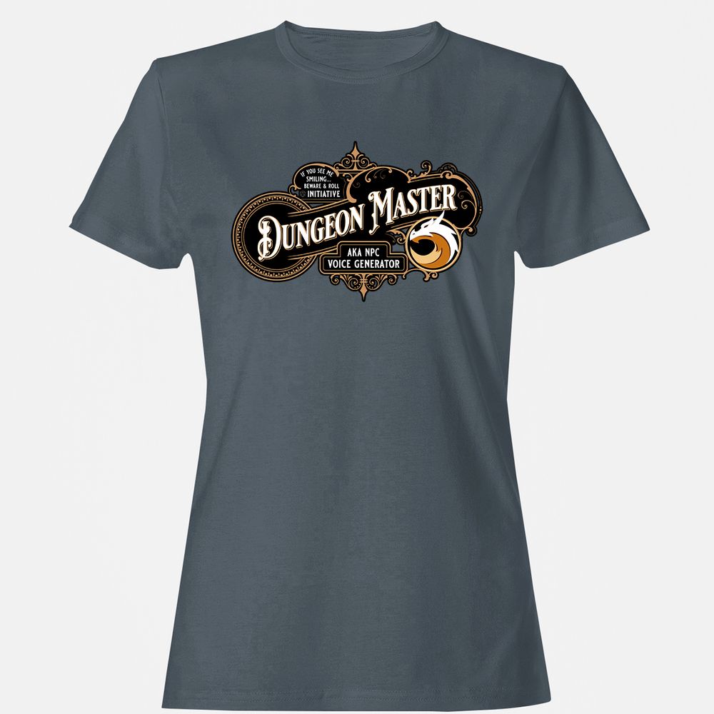 Dungeon Master Women's T-Shirt - Charcoal - 3