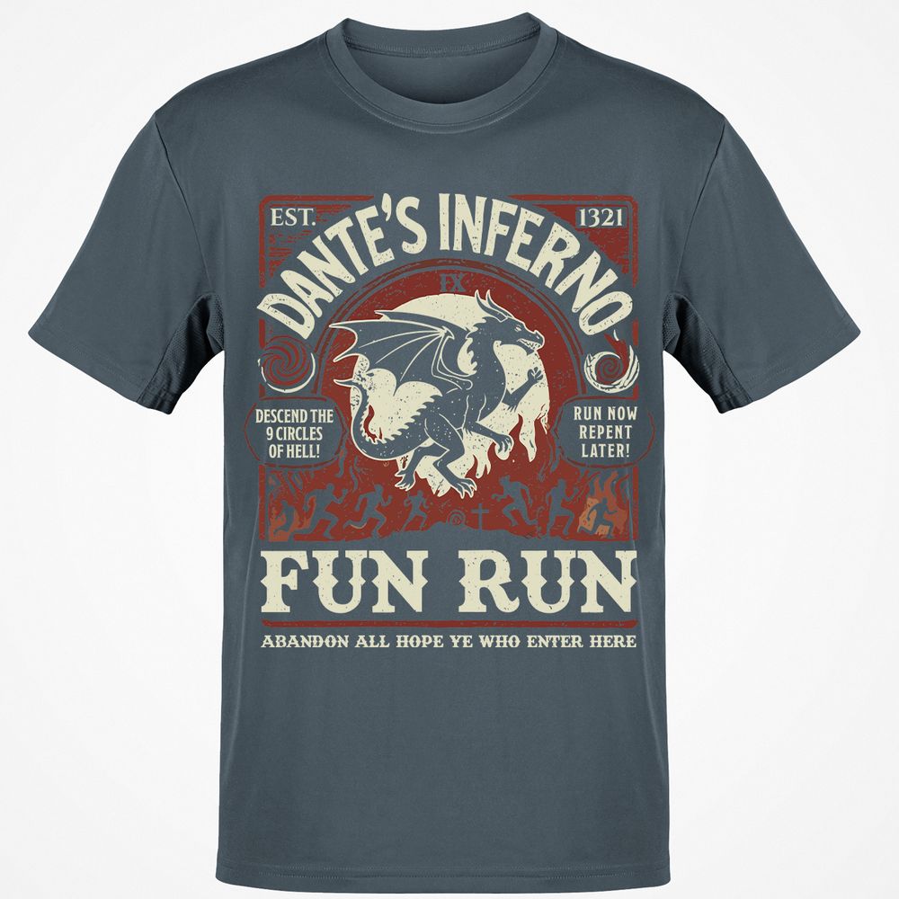 Dante’s Inferno Fun Run – Faerun Fantasy - Charcoal - 3