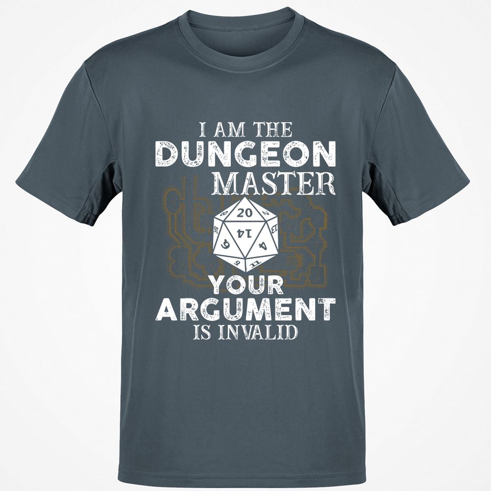 I Am the Dungeon Master – Your Argument Is Invalid - Charcoal - 3
