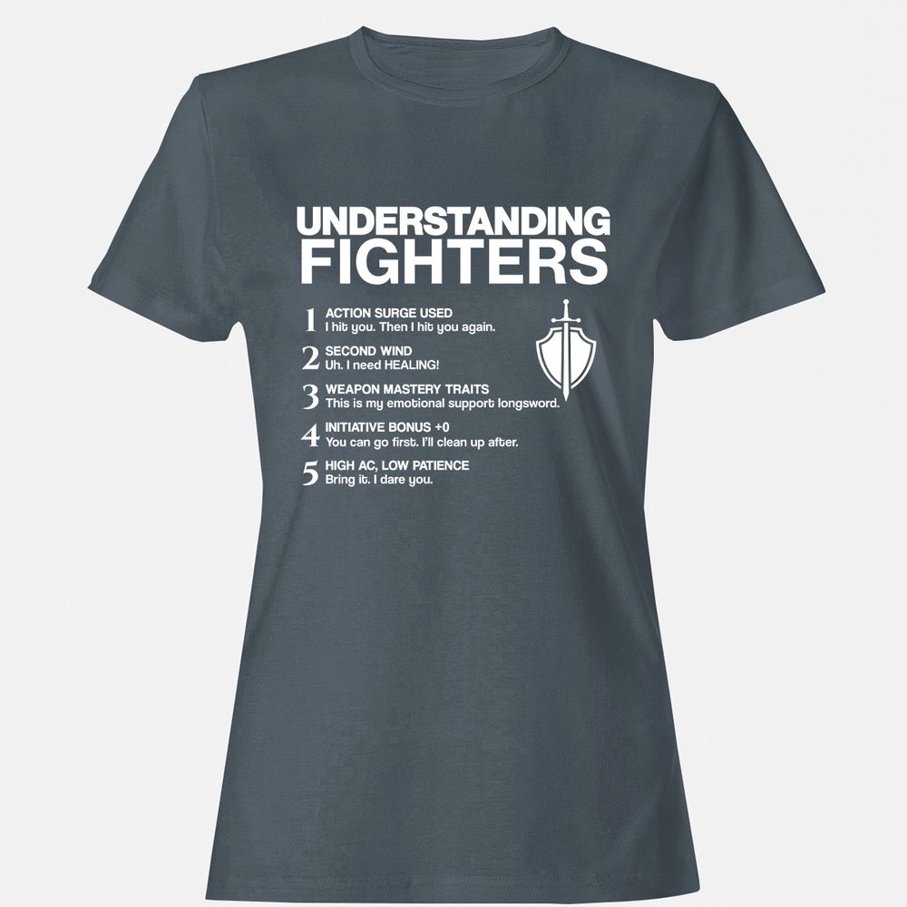 Understanding Fighters - Charcoal - 3
