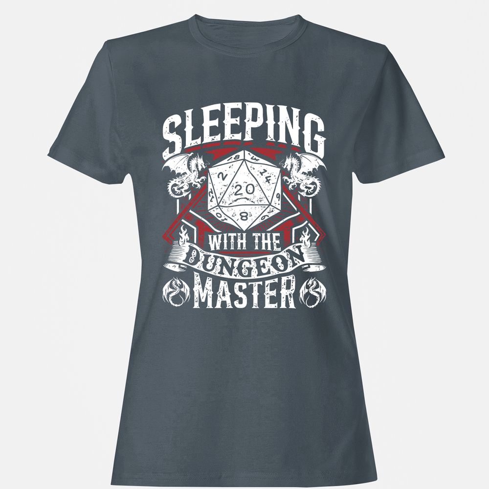 Sleeping With The DM Women's T-Shirt - Charcoal - 3