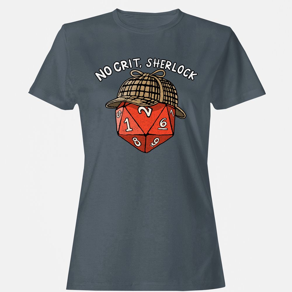 No Crit Sherlock - Charcoal - 3
