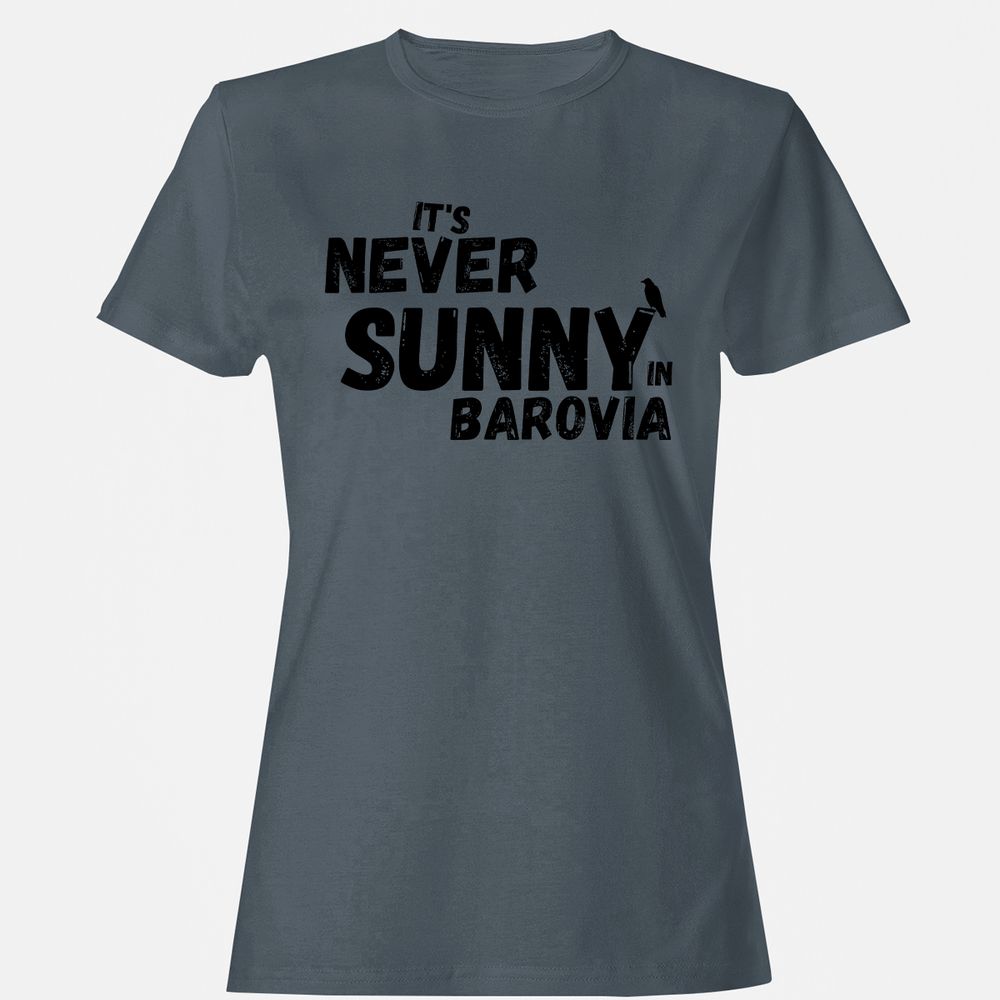 It's Never Sunny In Barovia Women's T-Shirt - Charcoal - 3