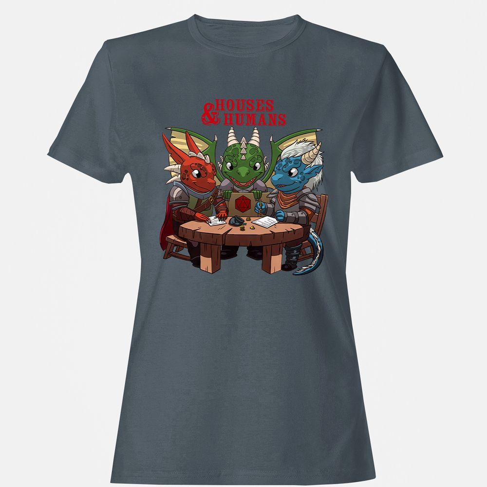 Houses & Humans Women's T-Shirt - Charcoal - 3