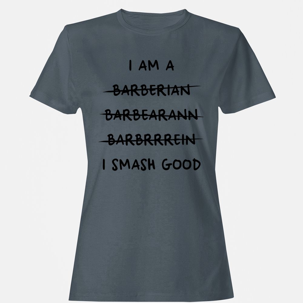 I Am A Barbarian Women's T-Shirt - Charcoal - 3