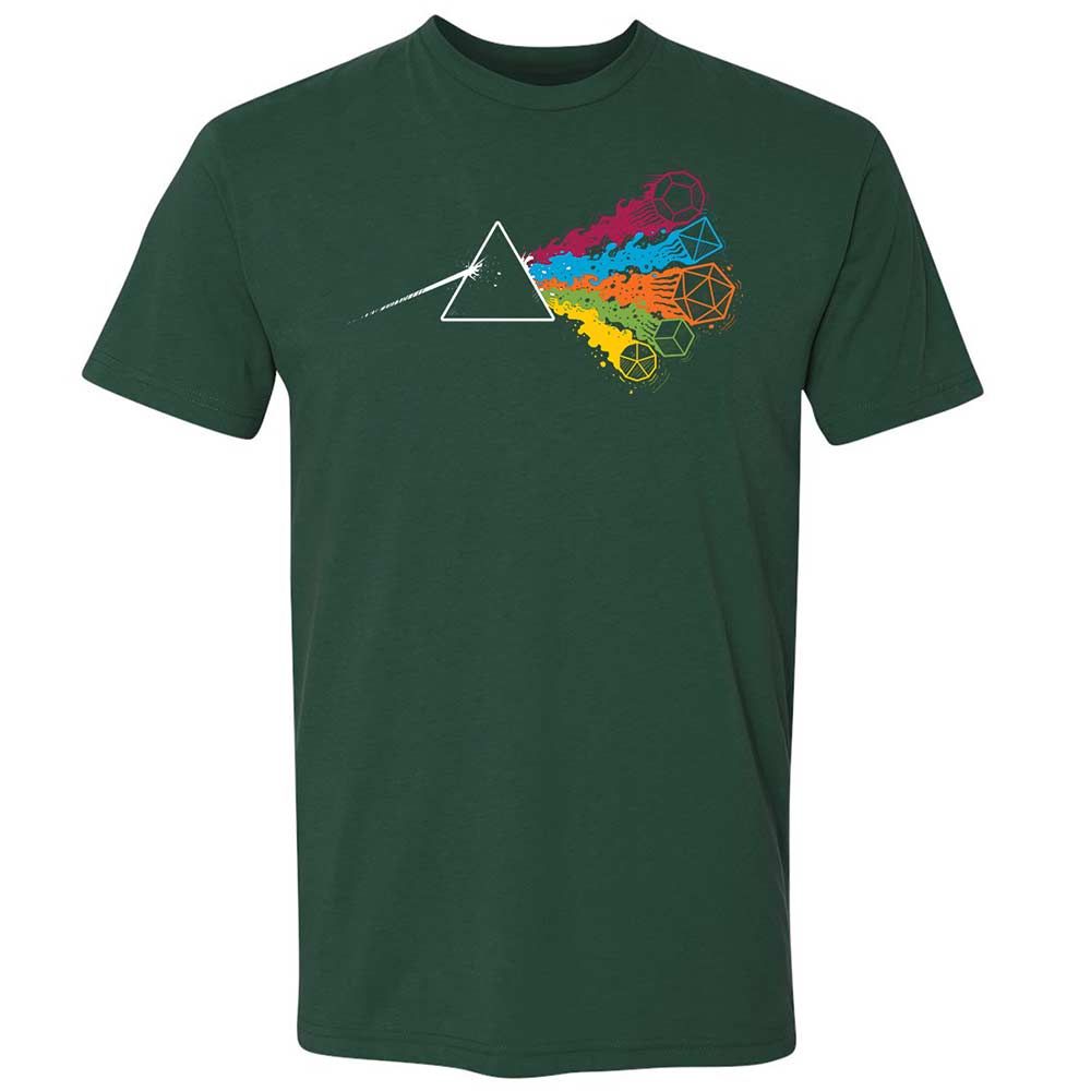 Dark Side Of The Dices Premium Unisex T-Shirt - Forest Green - 3