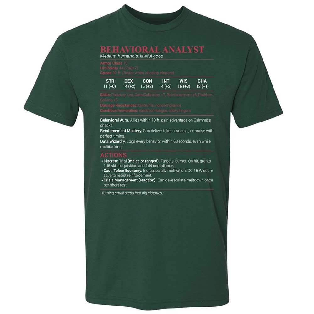 Behavioral Analyst - Forest Green - 3