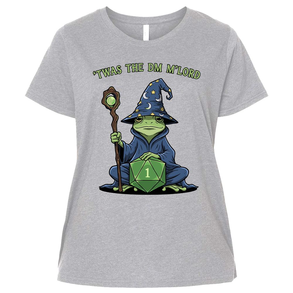 Twas the DM M’lord Ladies Curvy Jersey - Heather - 3