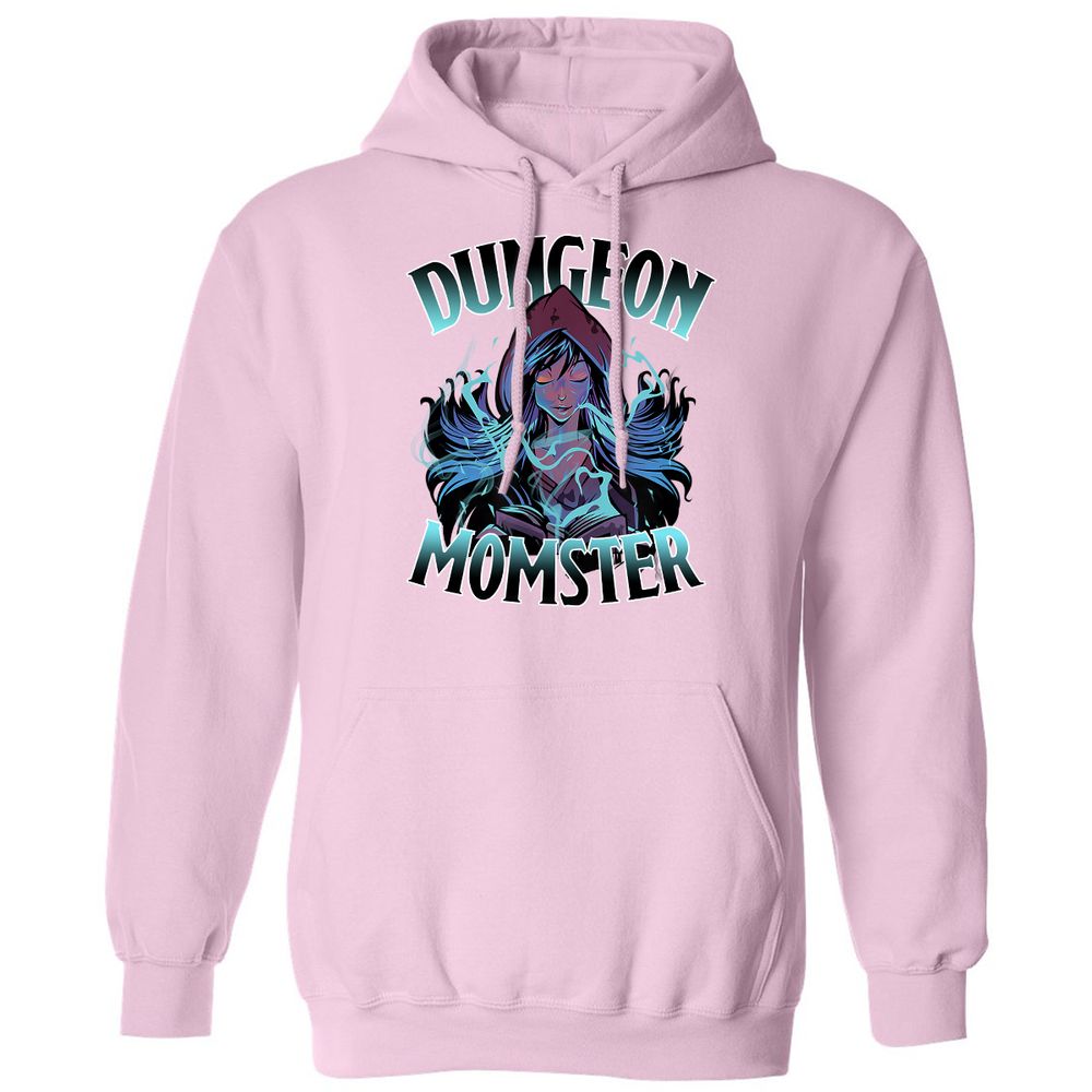 Dungeon Momster Classic Unisex Hoodie - Light Pink - 3