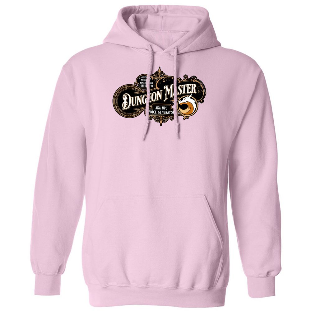 Dungeon Master Classic Unisex Hoodie - Light Pink - 3