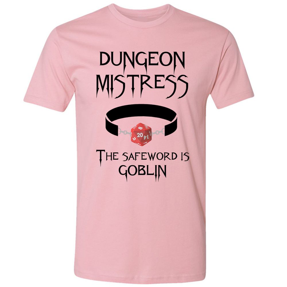 Dungeon Mistress Premium Unisex T-Shirt - Light Pink - 3
