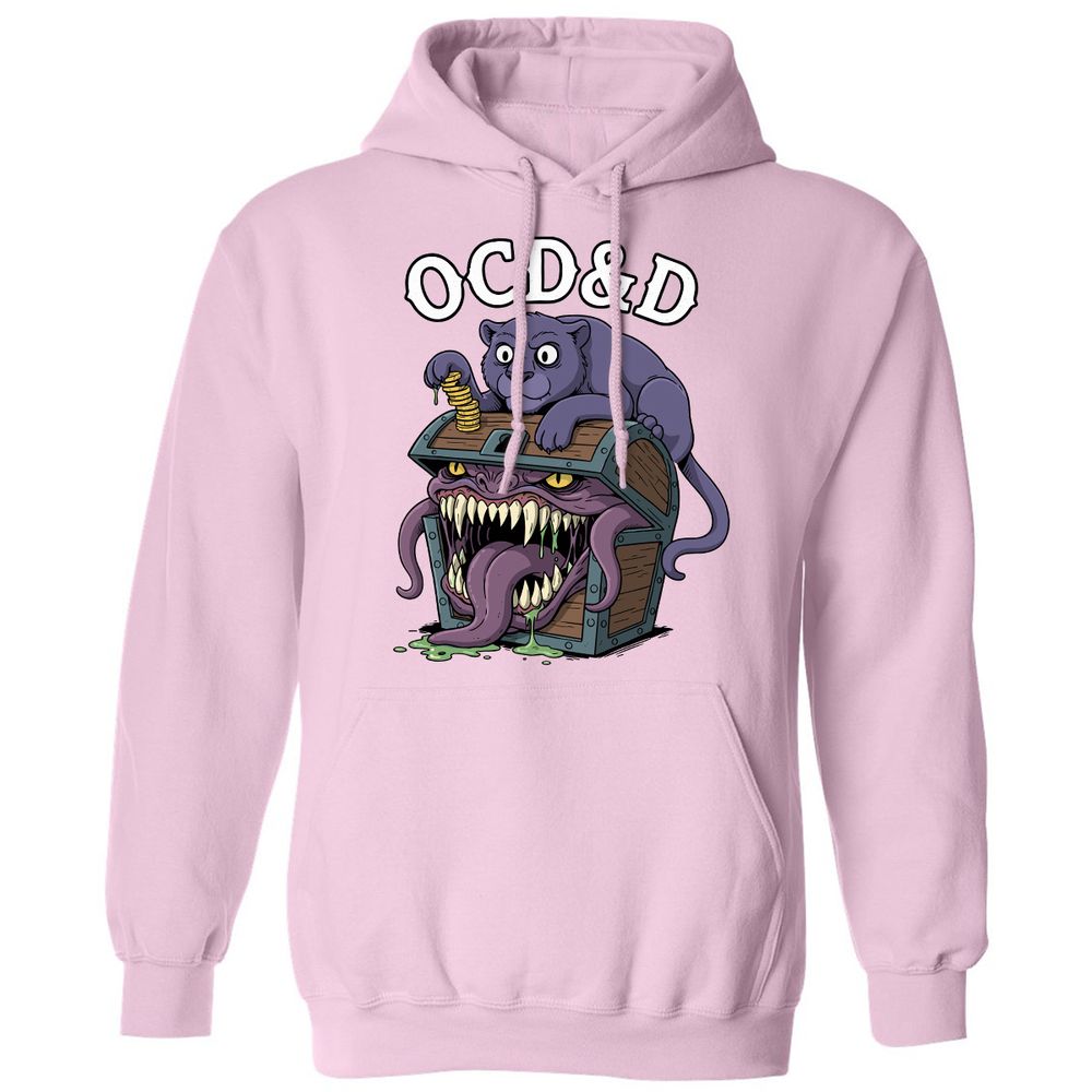 OCD&D Classic Unisex Hoodie - Light Pink - 3