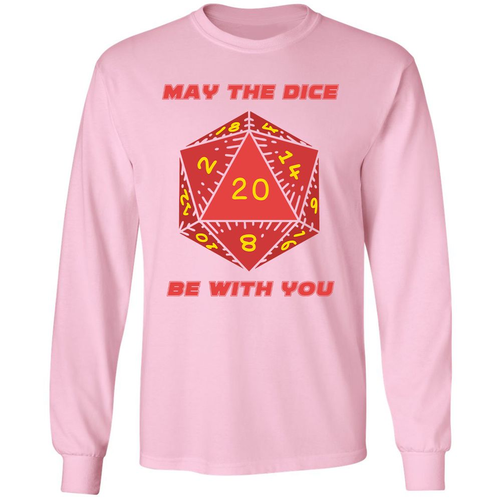 May the Dice Be With You - Light Pink - 3