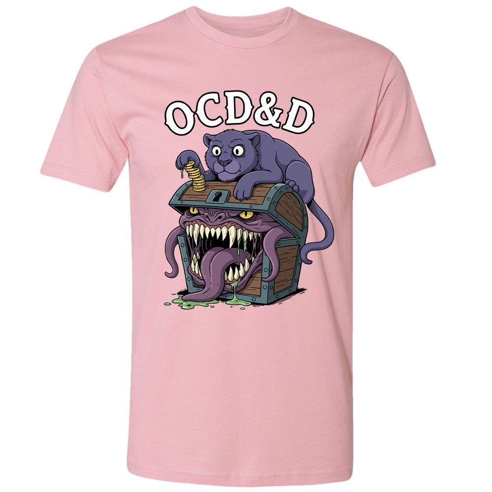 OCD&D Premium Unisex T-Shirt - Light Pink - 3
