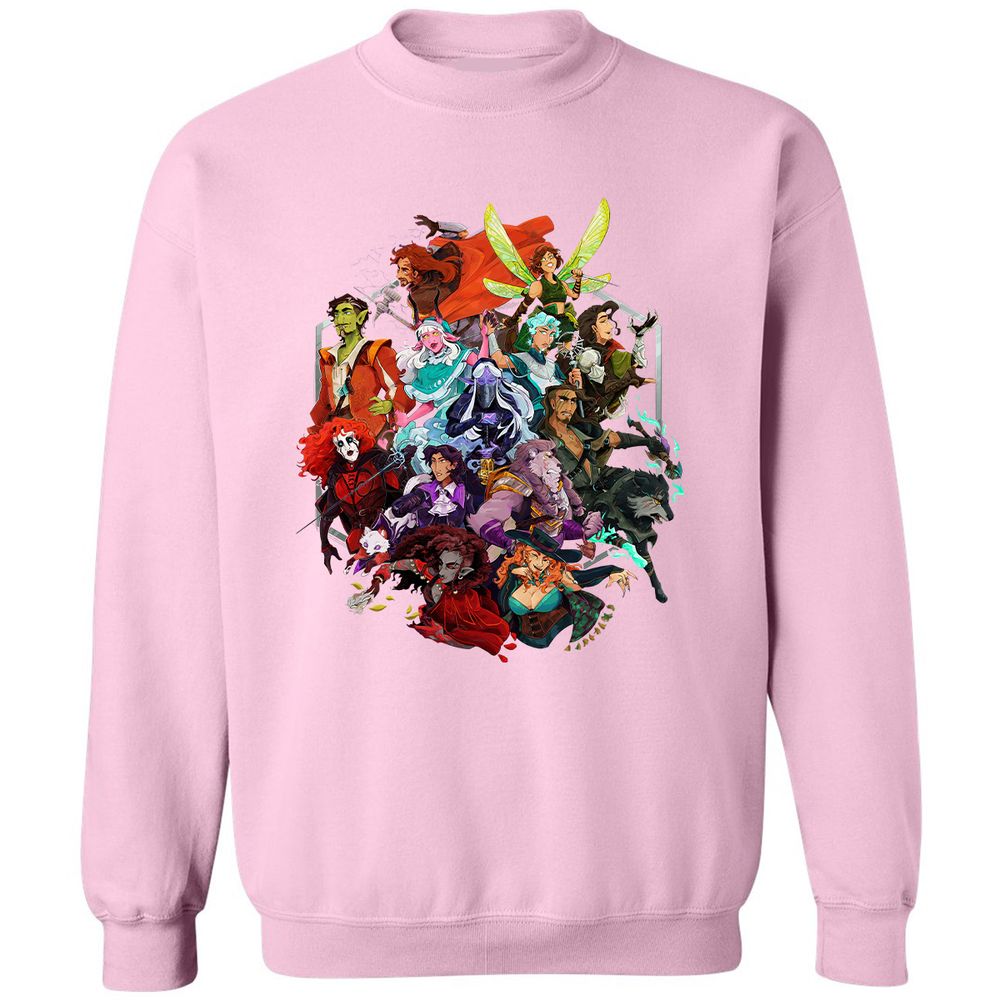 The Chaotic Company – A Fantasy Adventuring Party - Light Pink - 3