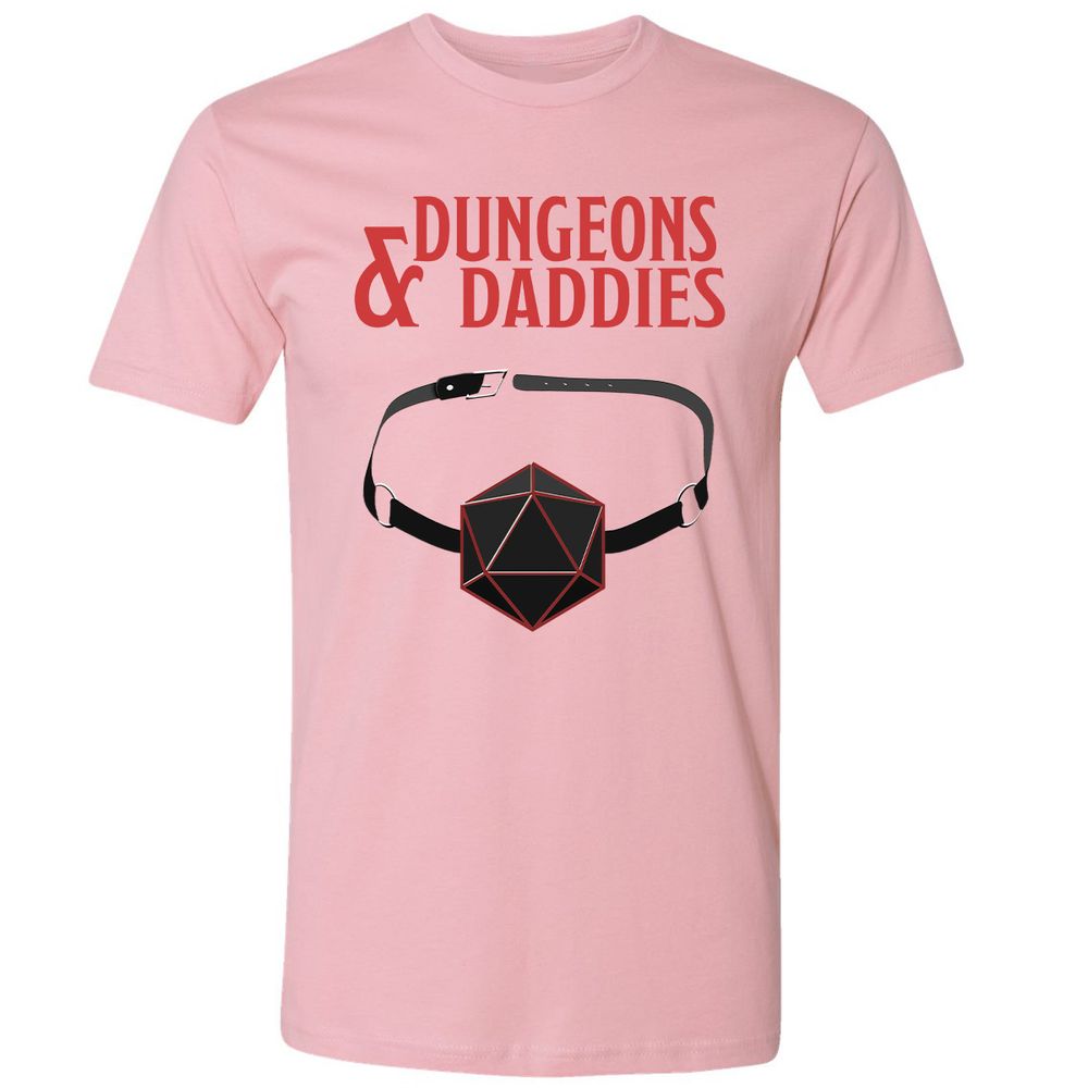 Dungeons And Daddies Premium Unisex T-Shirt - Light Pink - 3