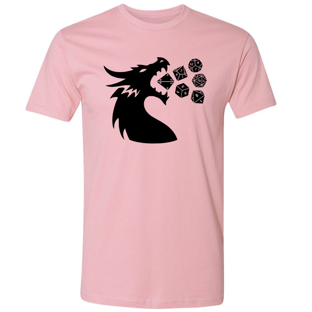 Pac And Dragon Premium Unisex T-Shirt - Light Pink - 3