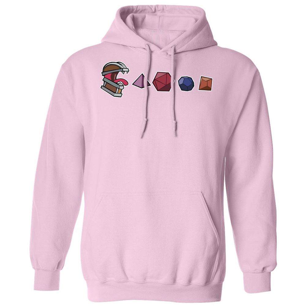Mimic And Dices Classic Unisex Hoodie - Light Pink - 3