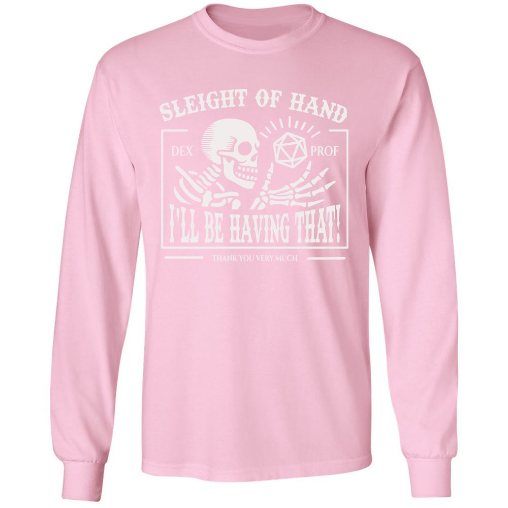 Sleight of Hand – I’ll Be Having That! - Light Pink - 3
