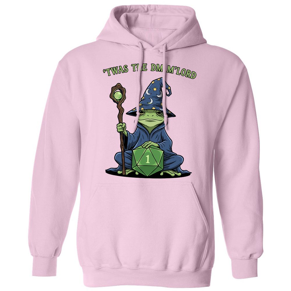Twas the DM M’lord Classic Unisex Hoodie - Light Pink - 3
