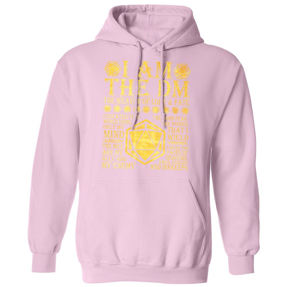 I Am The DM Classic Unisex Hoodie - Light Pink - 3