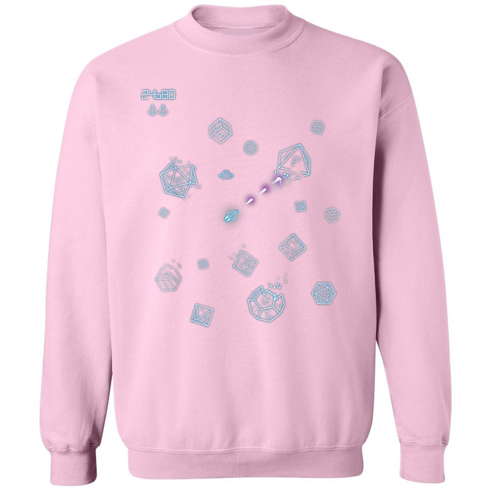 The Dices Game Classic Unisex Sweatshirt - Light Pink - 3