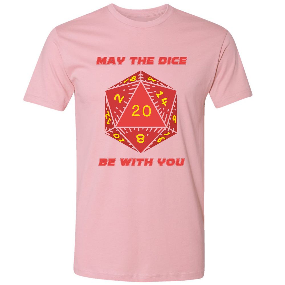 May the Dice Be With You - Light Pink - 3