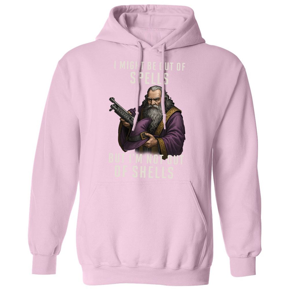 Not Out Of Shells Classic Unisex Hoodie - Light Pink - 3