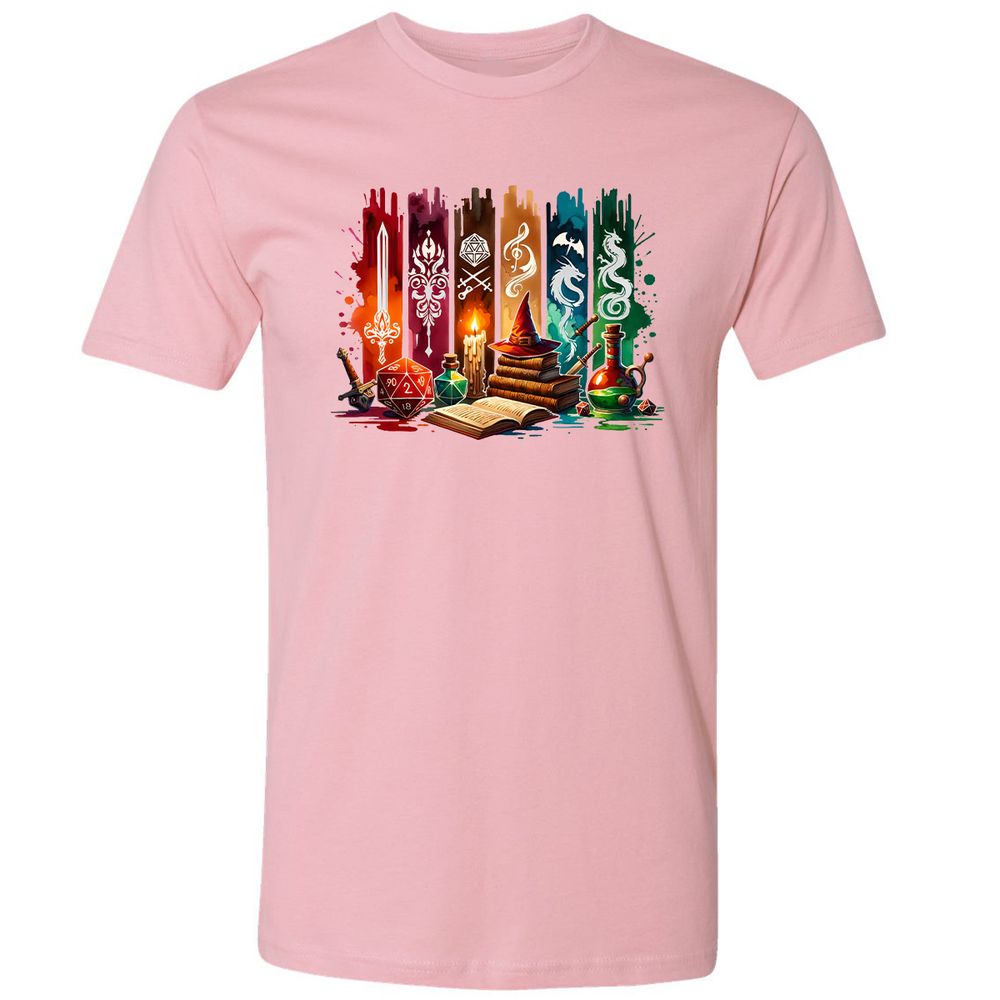 DnD Classes Premium Unisex T-Shirt - Light Pink - 3